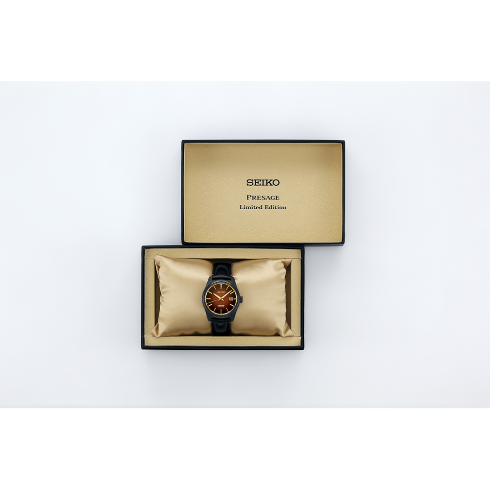 Seiko Presage Sharp Edge 'Kabuki' Limited Edition Automatic Watch SPB331J