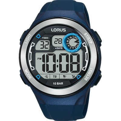 Lorus Digital Multi-Timer Watch R2383NX-9