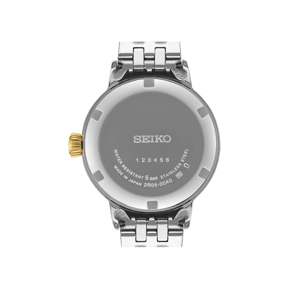 Seiko Ladies Presage Diamond Set Automatic Watch SRE010J